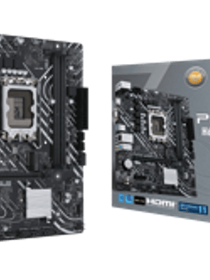 Placa Madre ASUS PRIME H610M-K D4-CSM, LGA1700, DDR4 x2, M.2 x1, HDMI, Micro-ATX