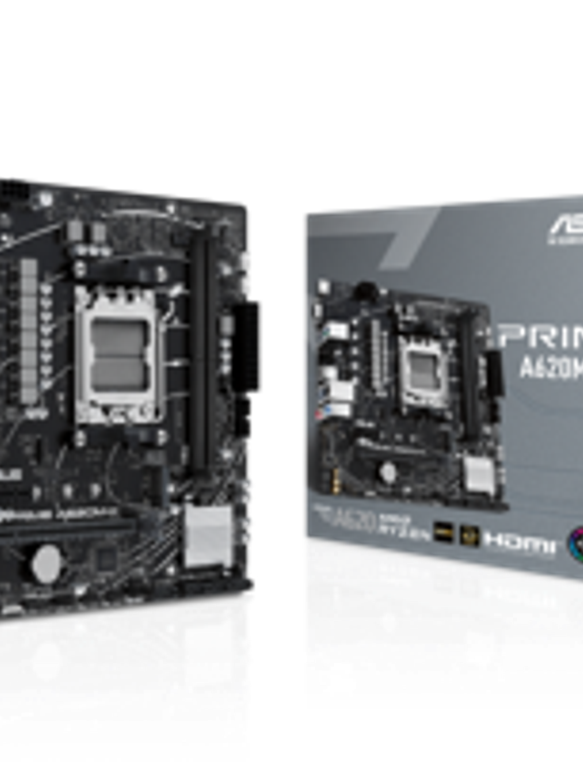 Placa Madre ASUS PRIME A620M-K, Socket AM5, 2x DDR5, PCIe 4.0, HDMI, VGA, Micro-ATX 1
