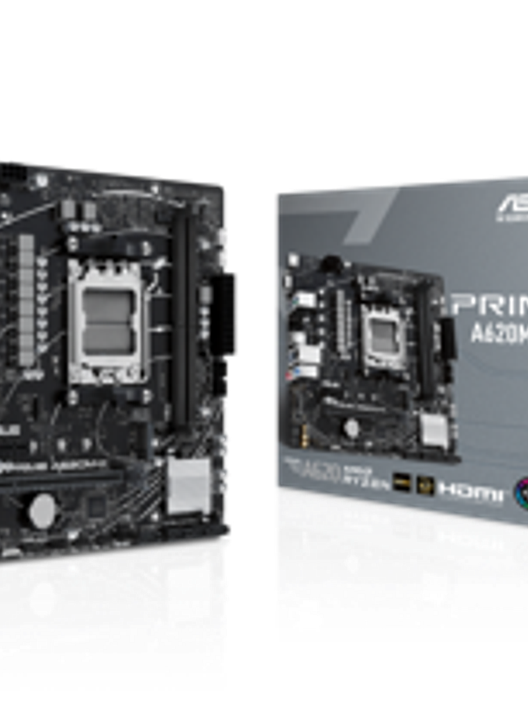 Placa Madre ASUS PRIME A620M-K, Socket AM5, 2x DDR5, PCIe 4.0, HDMI, VGA, Micro-ATX 1