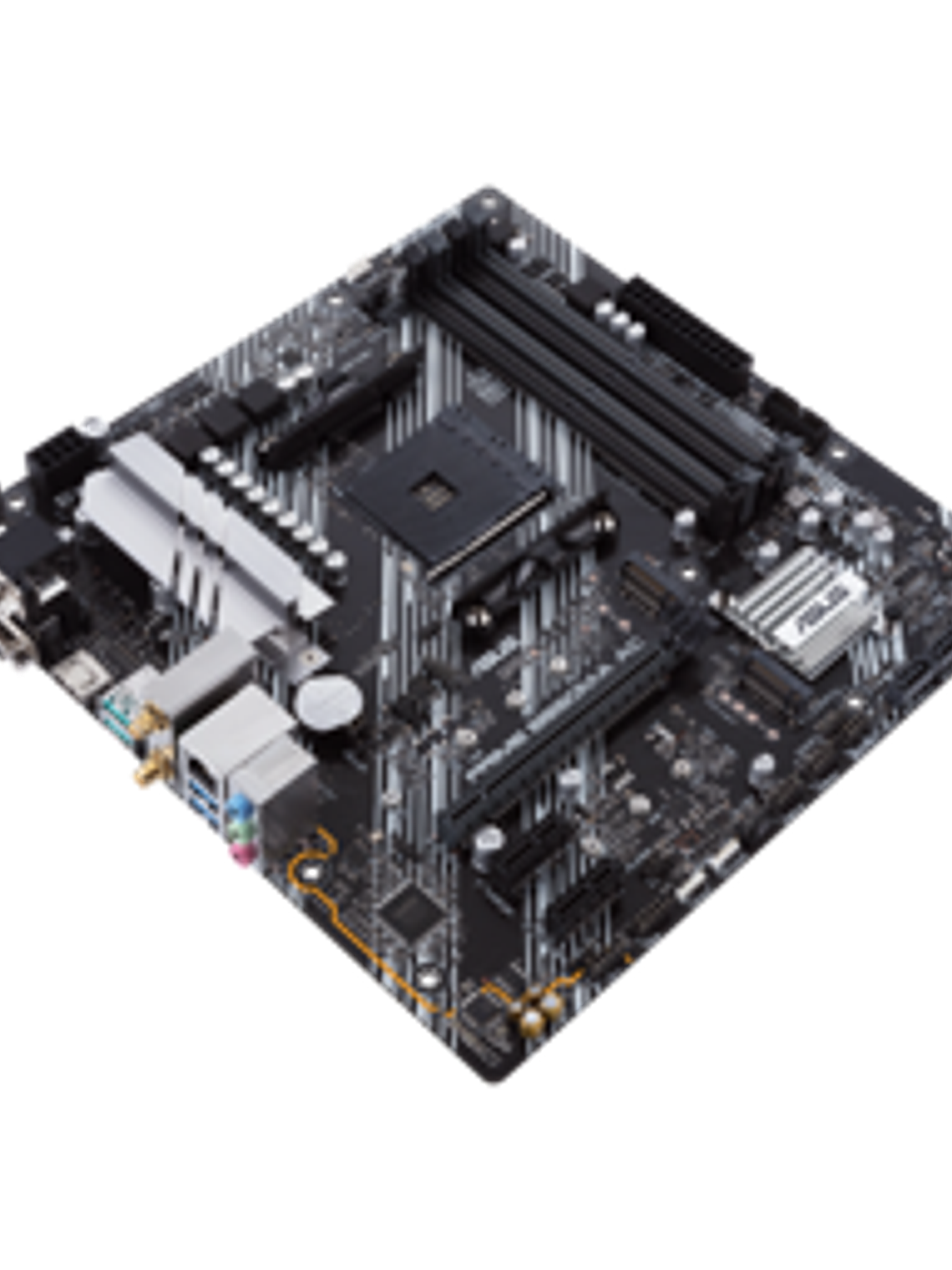 Placa Madre ASUS PRIME B550M-A AC, Socket AM4, 4x DDR4, VGA, DVI-D, HDMI, Wi-Fi, Micro-ATX 2