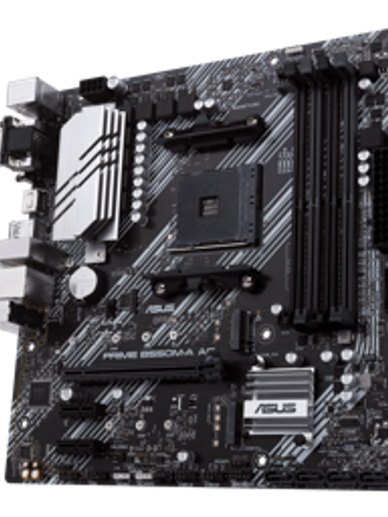 Placa Madre ASUS PRIME B550M-A AC, Socket AM4, 4x DDR4, VGA, DVI-D, HDMI, Wi-Fi, Micro-ATX 4