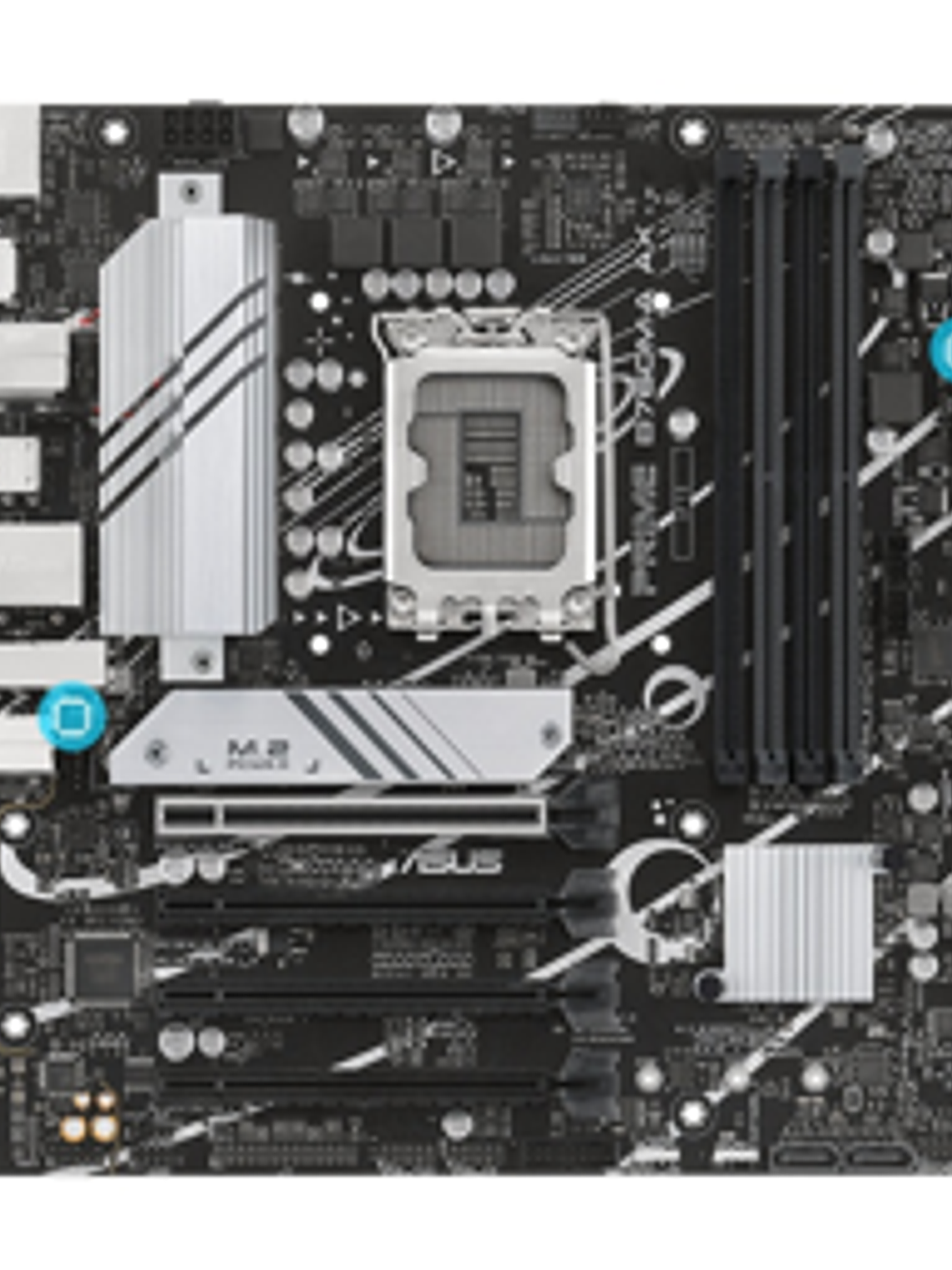 Placa Madre ASUS PRIME B760M-A AX6 II, Socket LGA1700, 4x DDR5, Wi-Fi 6, Aura Sync RGB, Micro-ATX 2