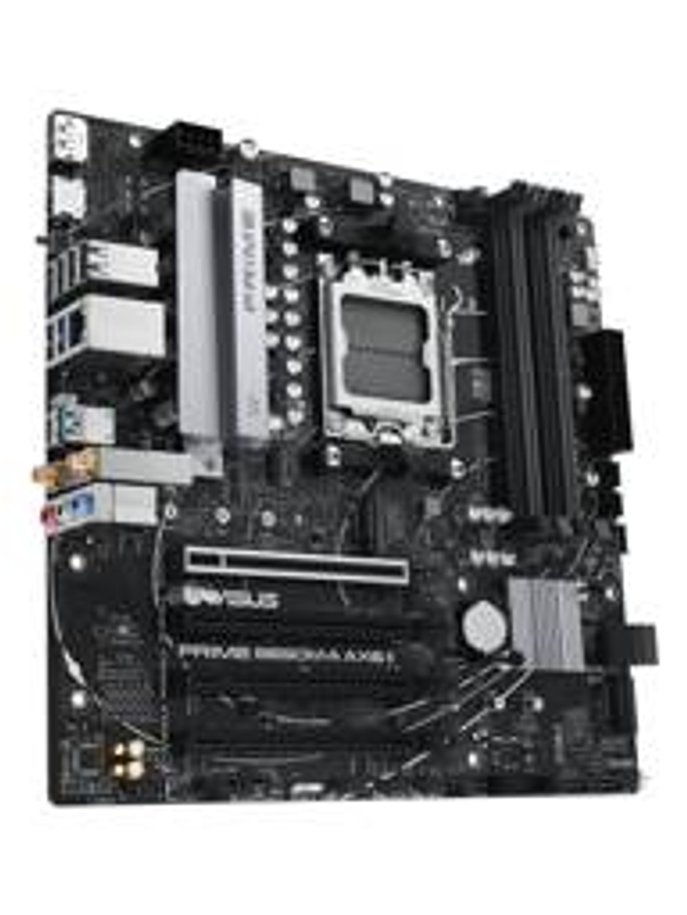 Placa Madre ASUS PRIME B650M-A AX6 II, Socket AM5, 4x DDR5, PCIe 5.0, Wi-Fi 6, Micro-ATX 1