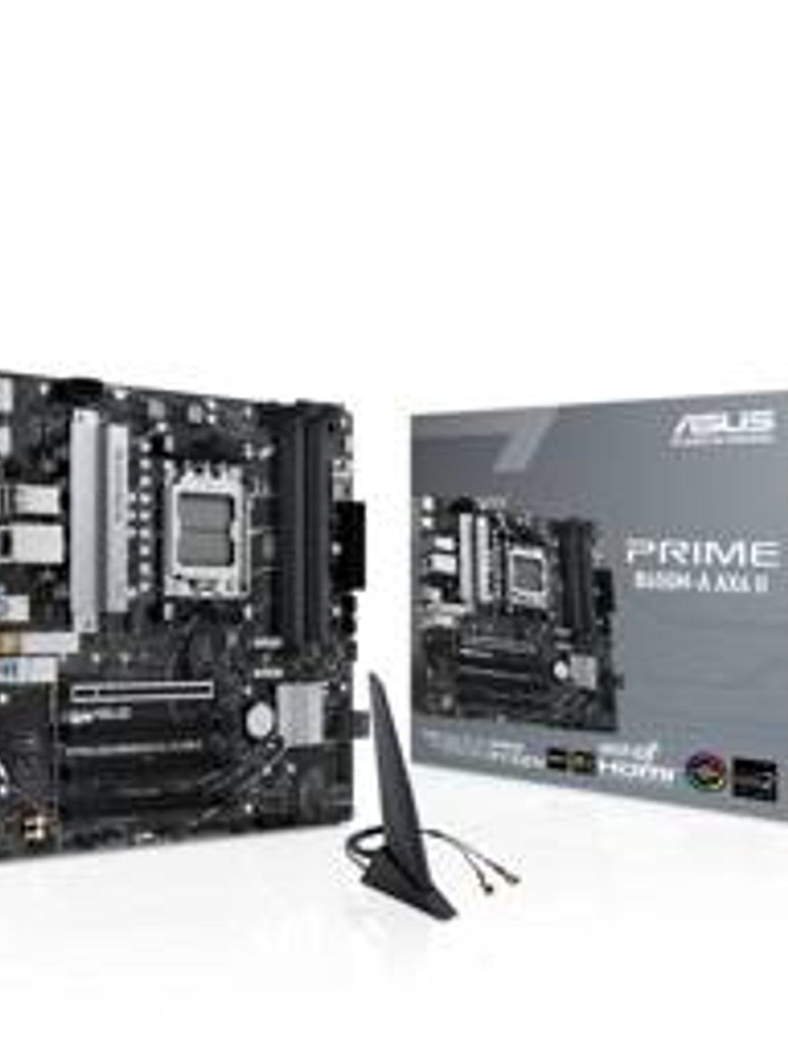 Placa Madre ASUS PRIME B650M-A AX6 II, Socket AM5, 4x DDR5, PCIe 5.0, Wi-Fi 6, Micro-ATX 2
