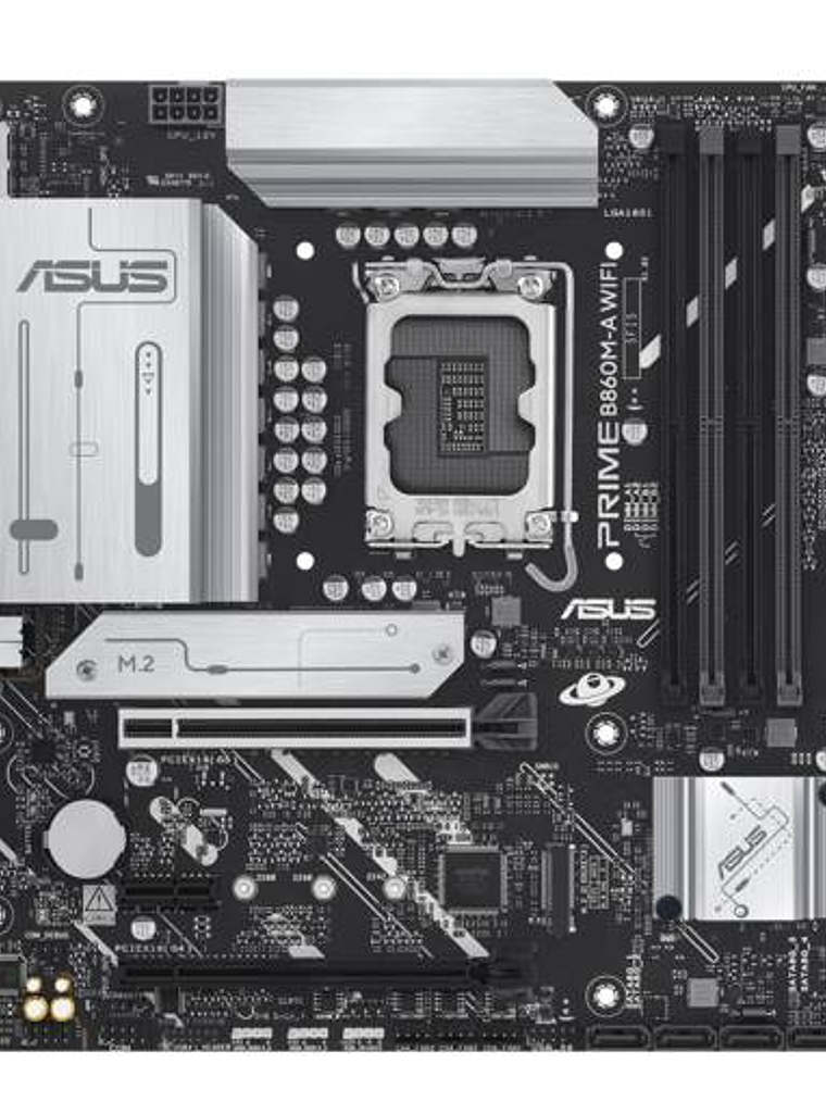 ASUS - PRIME B860M-A - Motherboard - Micro ATX - LGA 1851 - Intel B860 - para Core i9 / para Core i7 5