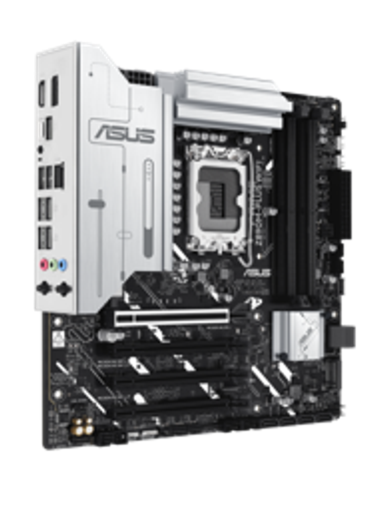 Placa Madre ASUS PRIME Z890M-P WIFI, Socket LGA1851, x4 DDR5, x3 M.2, PCIe 5.0, Wi-Fi 7, Micro-ATX 4