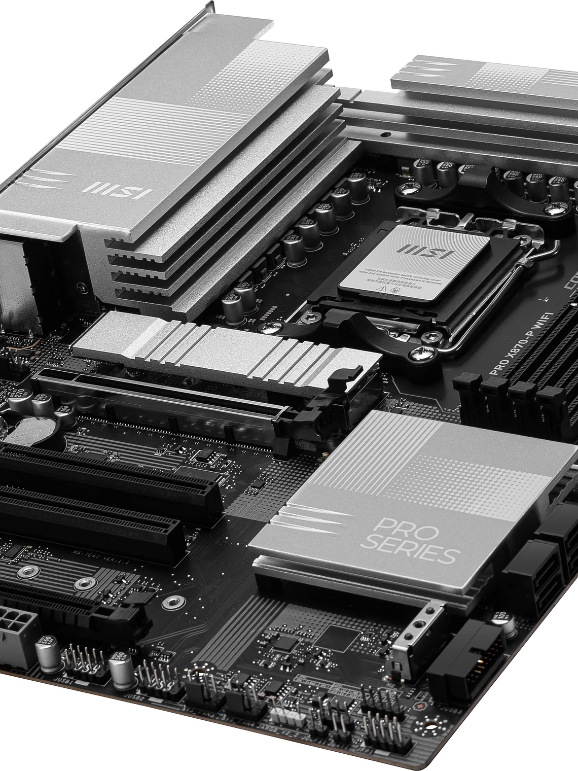 Placa Madre MSI PRO X870-P WIFI, Socket AM5, 4x DDR5, HDMI, Type-C DP, 3x M.2, Wi-Fi 7, ATX 3