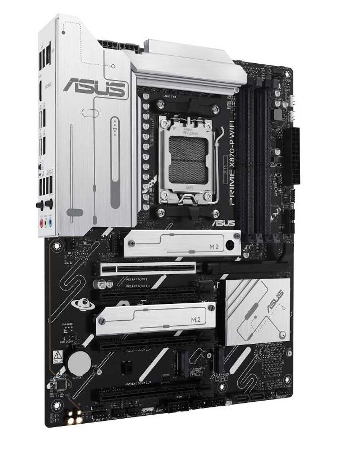 Placa Madre ASUS PRIME X870-P WIFI, Socket AM5, 4x DDR5, 4x M.2, PCI-e 5.0 x16, Wi-Fi, ATX 3