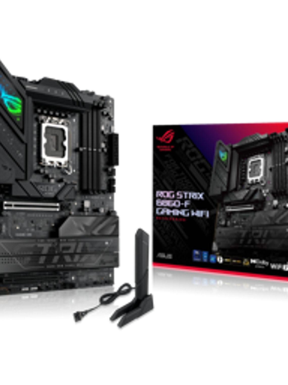 Placa Madre ASUS ROG STRIX B860-F GAMING WiFi, Socket LGA1851, 4x DDR5, Wi-Fi 7, 2.5GbE, ATX 1
