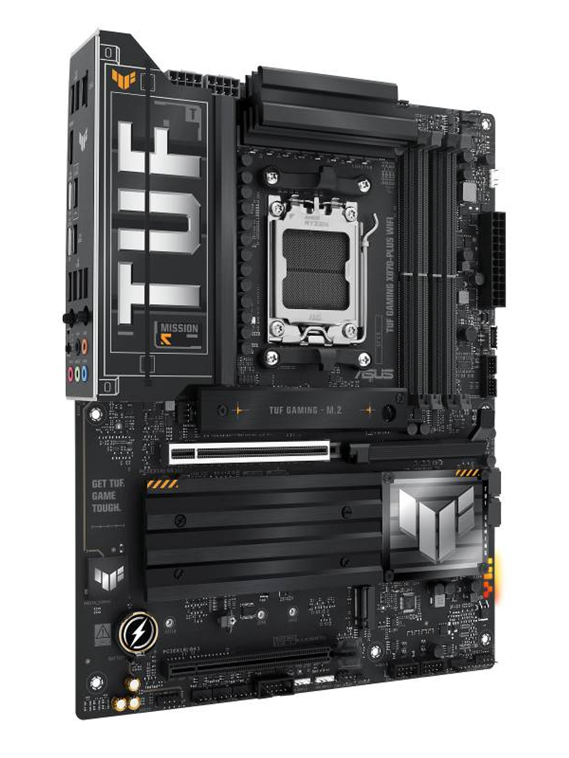 Placa Madre ASUS TUF GAMING X870-PLUS WIFI, Socket AM5, 4x DDR5, 4x M.2, HDMI, Wi-Fi 7, ATX 5