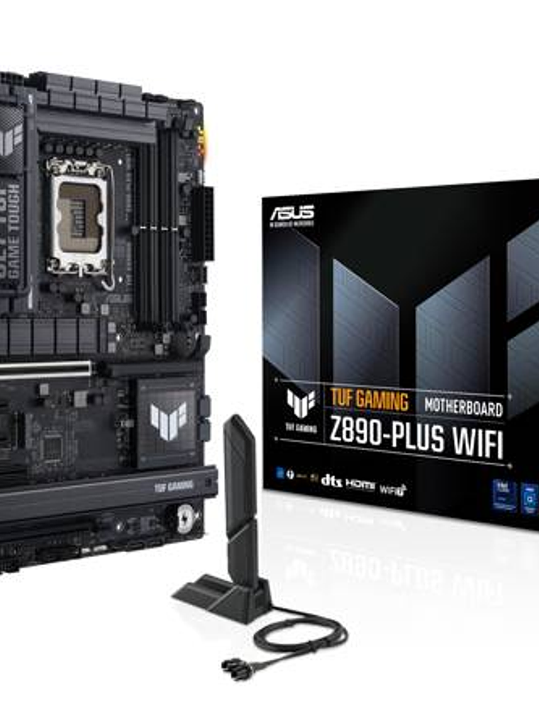 Placa Madre ASUS TUF GAMING Z890-PLUS WIFI, Socket LGA1851, 4x DDR5, PCIe5.0, Wi-Fi 7, ATX 1
