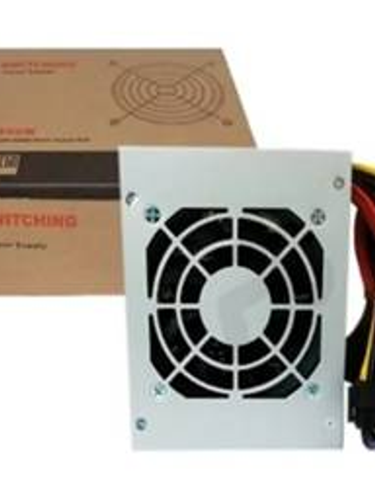 Fuente de Poder 500W PCTronix Slim S603, 2 SATA 3