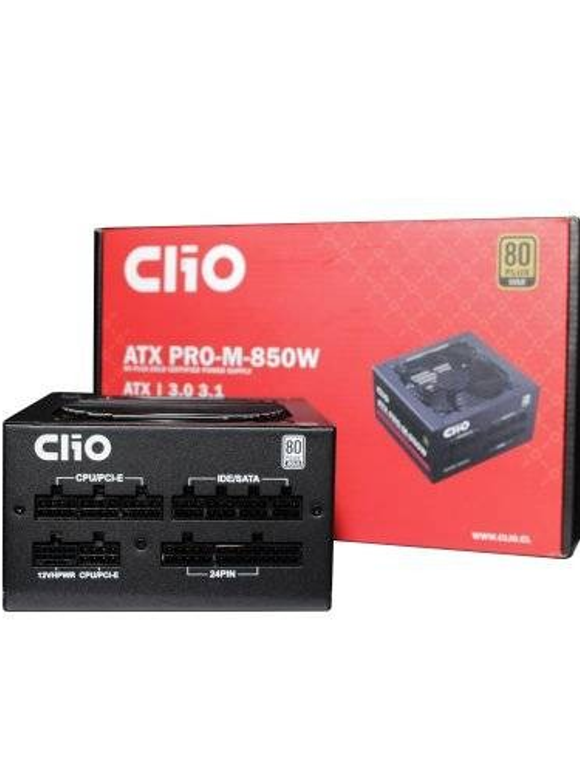 PCTronix - Power supply - CLIO Fuente ATX PRO-M-850W-FM 1