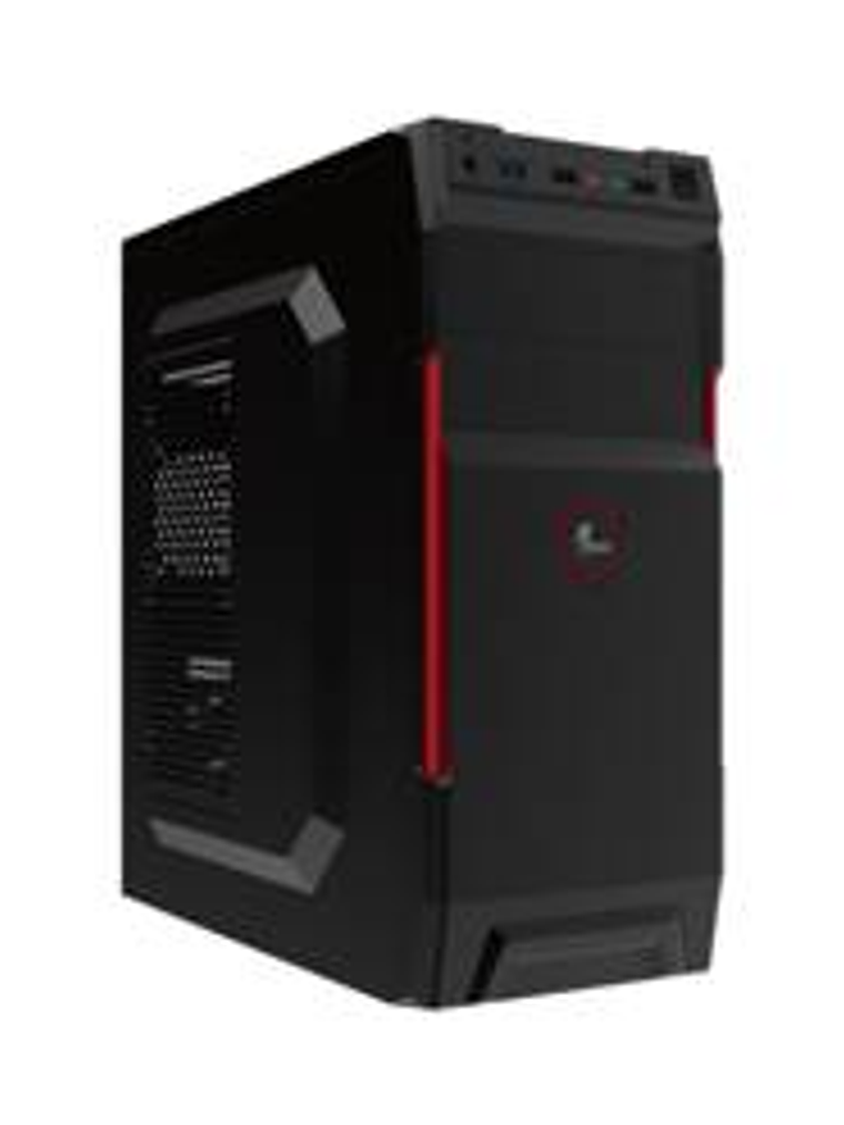 Gabinete Gamer Xtech XTQ-214, Con Fuente de Alimentación 600W PS, ATX, Color Negro y Rojo 2