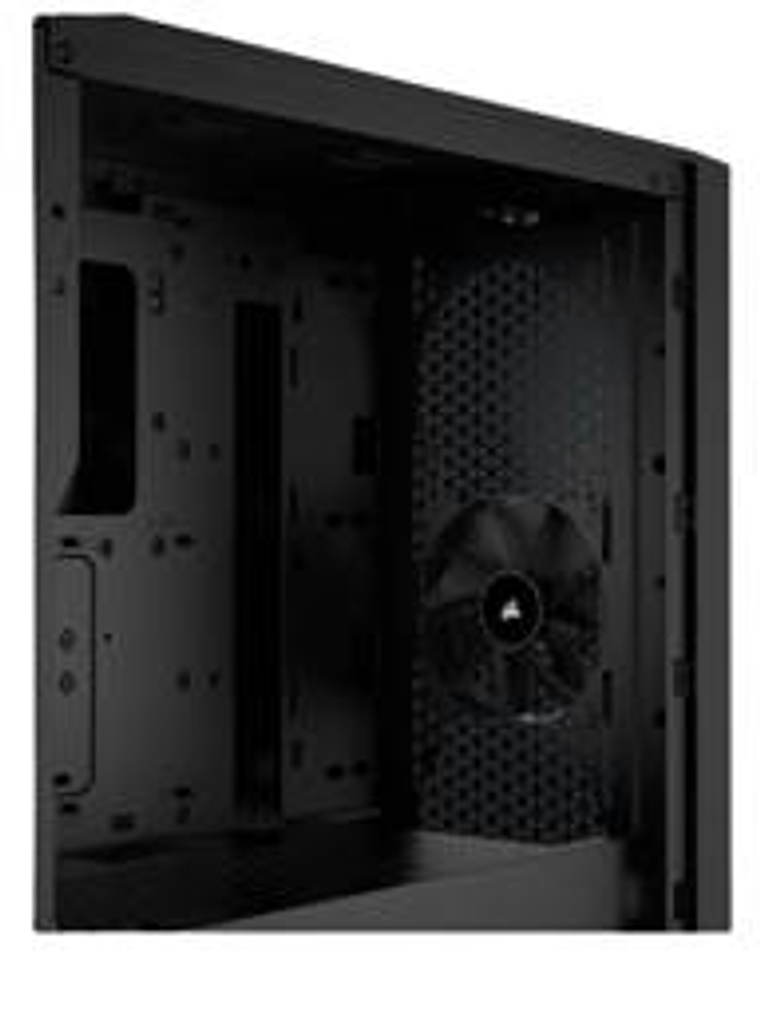 Gabinete Corsair Airflow 3000D, Vidrio Templado, 2 x ventiladores SP120, VGA hasta 360mm, Negro, ATX 1