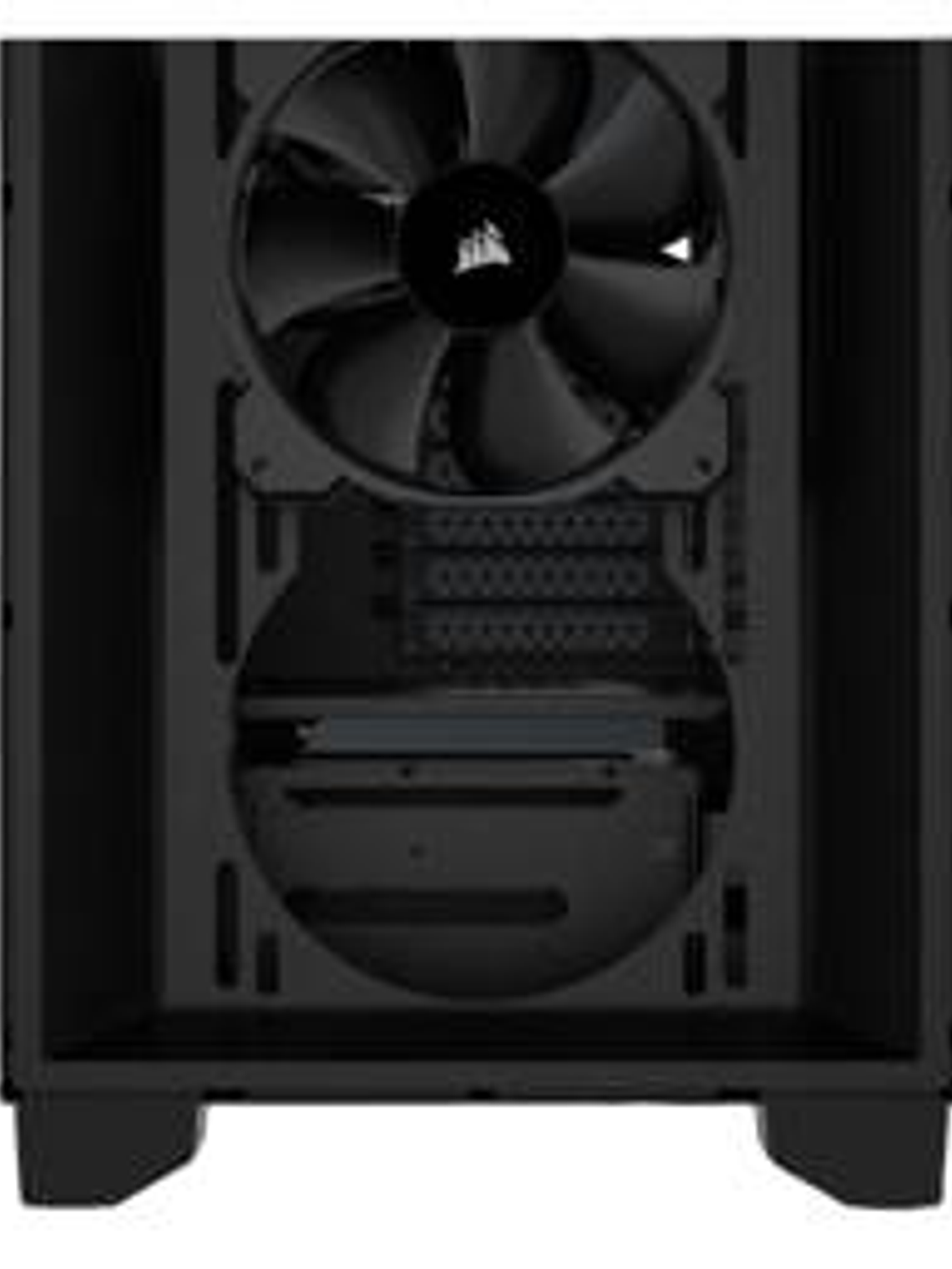 Gabinete Corsair Airflow 3000D, Vidrio Templado, 2 x ventiladores SP120, VGA hasta 360mm, Negro, ATX 3