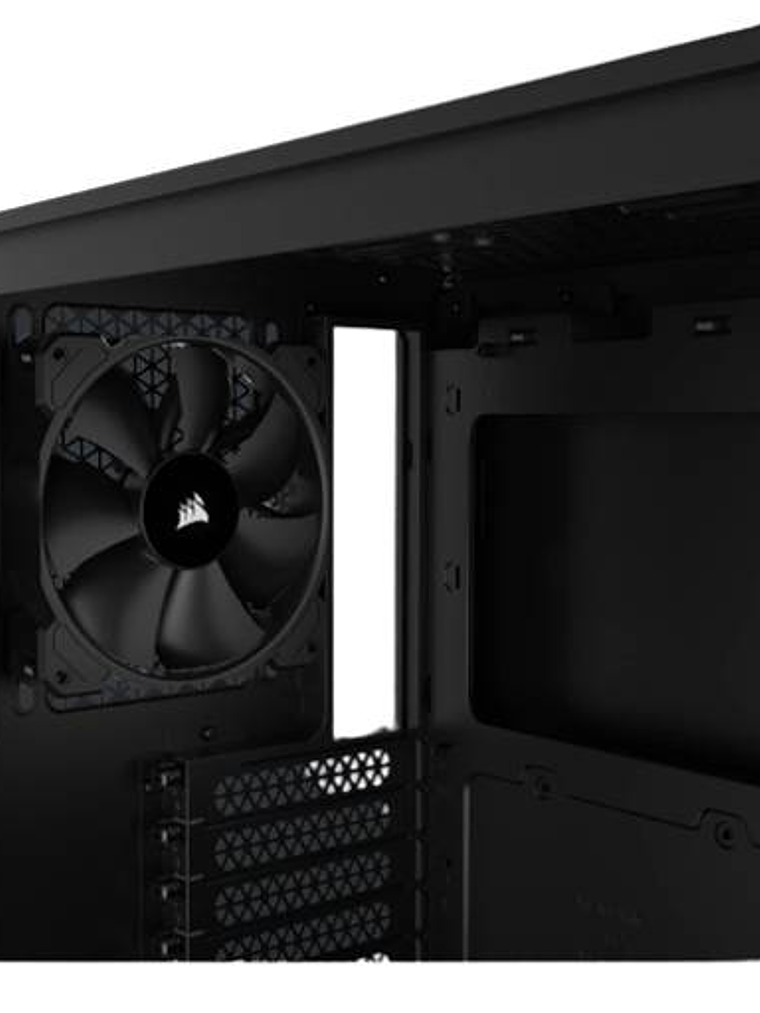 Gabinete Corsair Airflow 3000D, Vidrio Templado, 2 x ventiladores SP120, VGA hasta 360mm, Negro, ATX 6