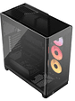 Gabinete Gamer CORSAIR FRAME 4500X RS-R ARGB Mid Tower Cristal Panorámico Negro - Miniatura 2