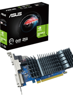 Tarjeta de Video ASUS GeForce GT 710 EVO, 2GB GDDR5, 64-bit, PCI-e 2.0
