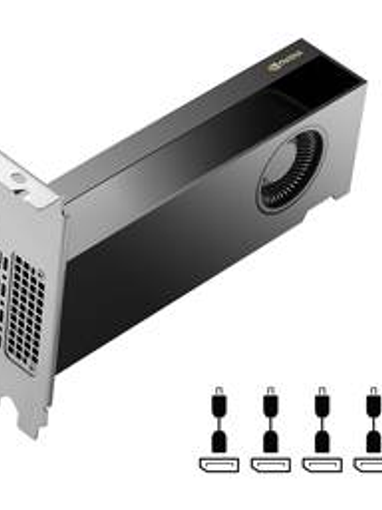 Tarjeta de Video Profesional PNY NVIDIA RTX 2000 Ada, 16GB GDDR6, 128-bit, 4xMiniDP 1.4a,CUDA 2816 3