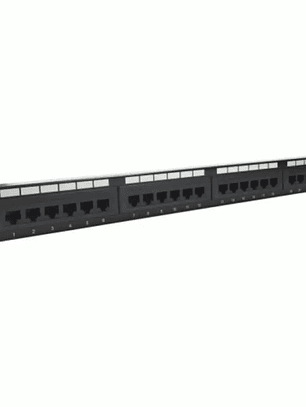 Patch Panel para Montaje en Rack Cat5e