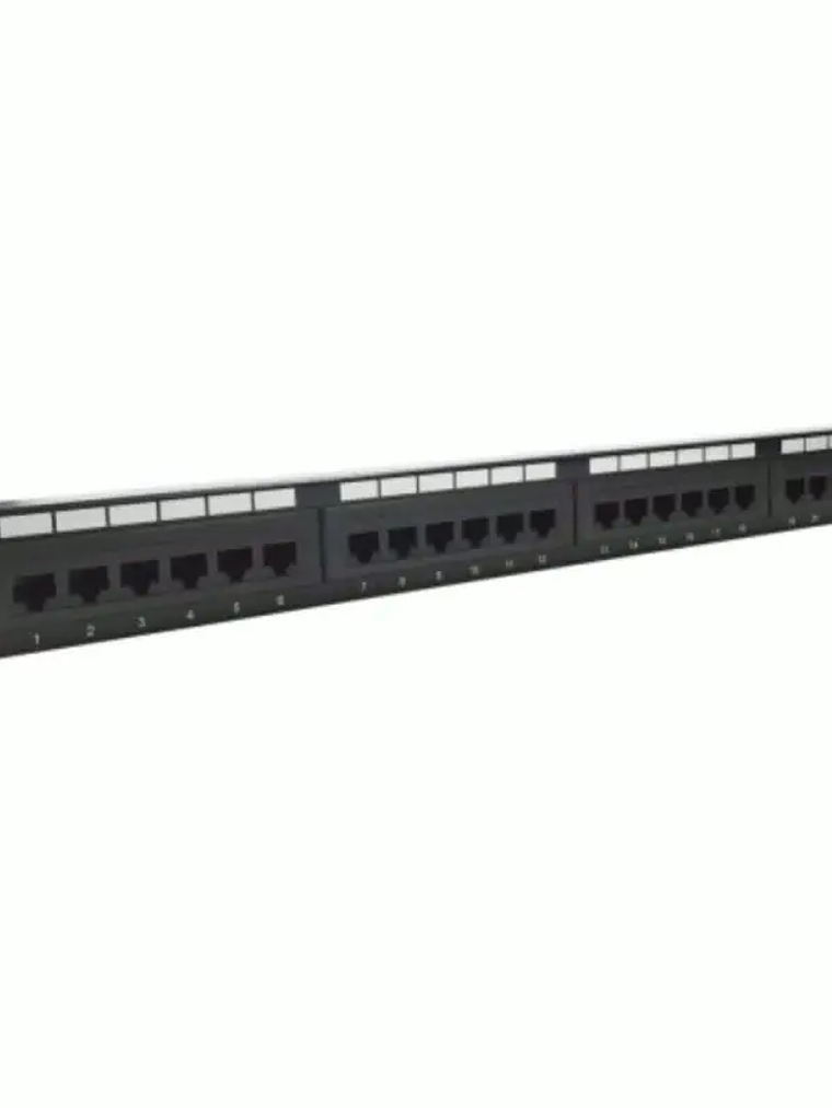 Patch Panel para Montaje en Rack Cat5e 1