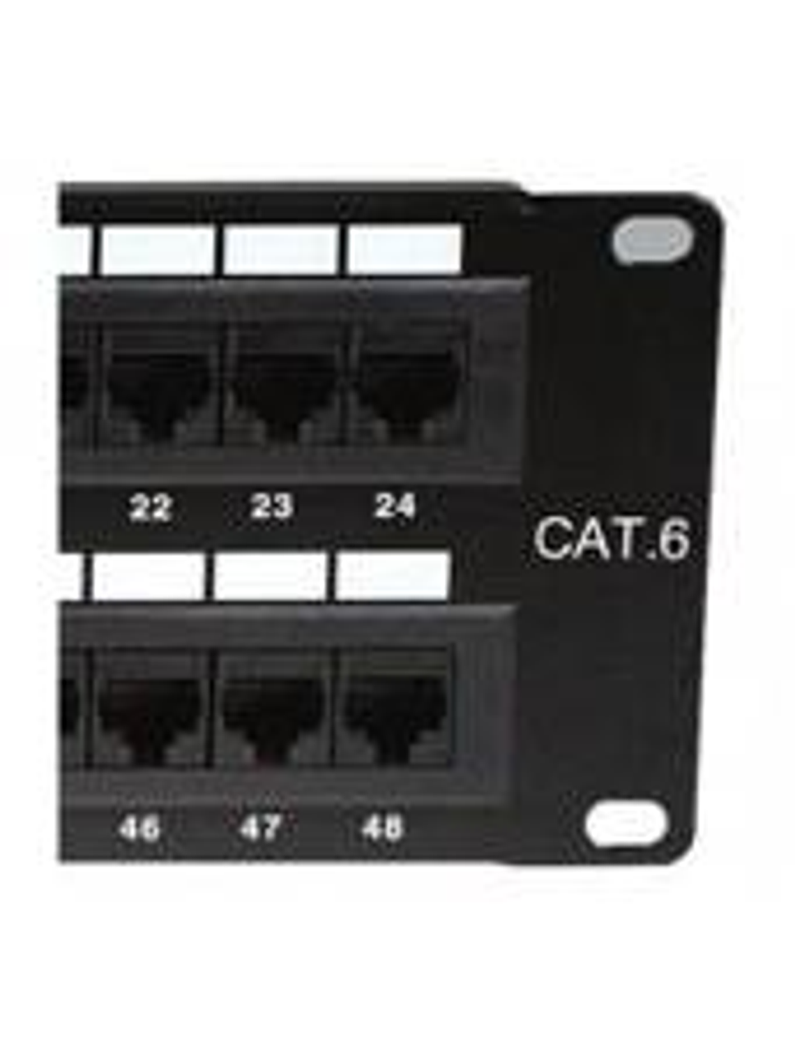 Nexxt Solutions Panel de Parcheo para Rack de 19'', Cat6, 24x RJ-45 1