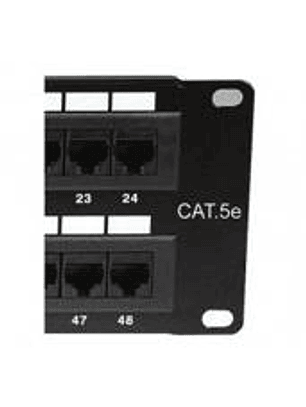 NEXXT Patch Panel CAT5e 48 Puertas Rack