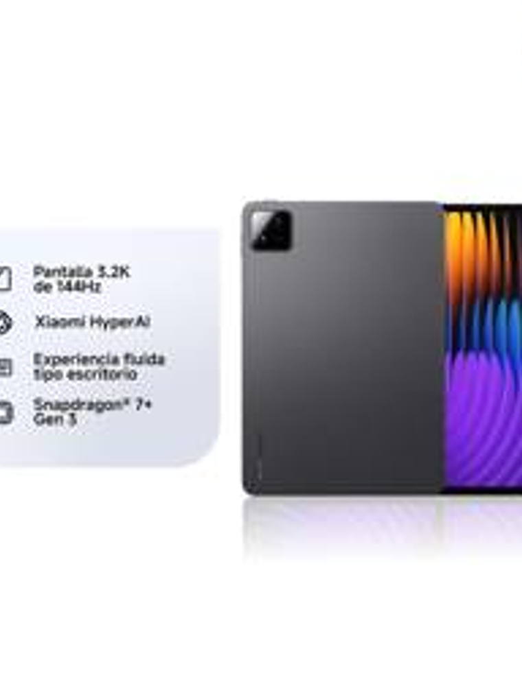 Tablet Xiaomi Pad 7 11.2'' 3.2K 8GB+128GB Gris con Teclado y Lápiz 3