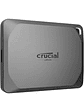 Unidad SSD Portátil Crucial X9 Pro 4TB, USB 3.2 Gen-2 (10Gb/s), Lectura Escritura 1050MB/s - Miniatura 1