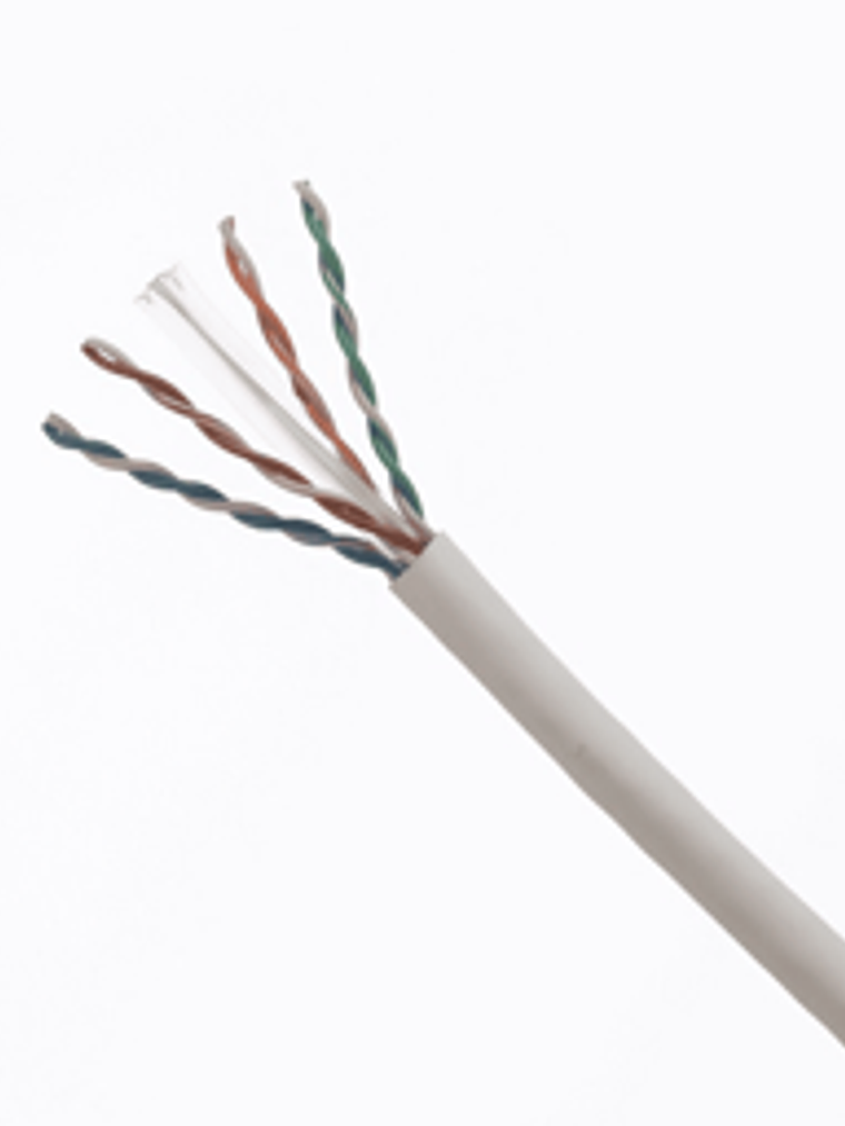 Cable de Red Panduit PUL6004VL-FE Cat6 U/UTP 23AWG LSZH Gris 305m 1