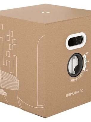 Cable de Red Ubiquiti UISP-Cable-Pro Industrial-grade Ethernet 305mt Negro