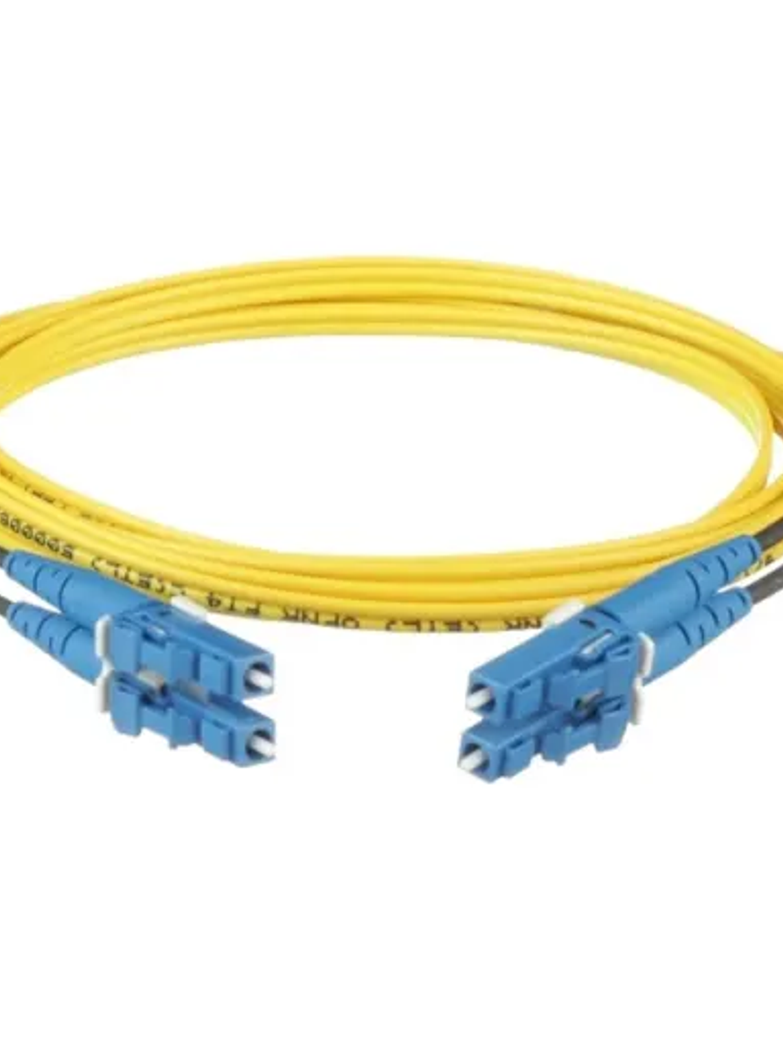 Cable de Fibra Óptica Panduit, Duplex LC de fibra OS1/OS2 1.6mm 2mts Amarillo 1