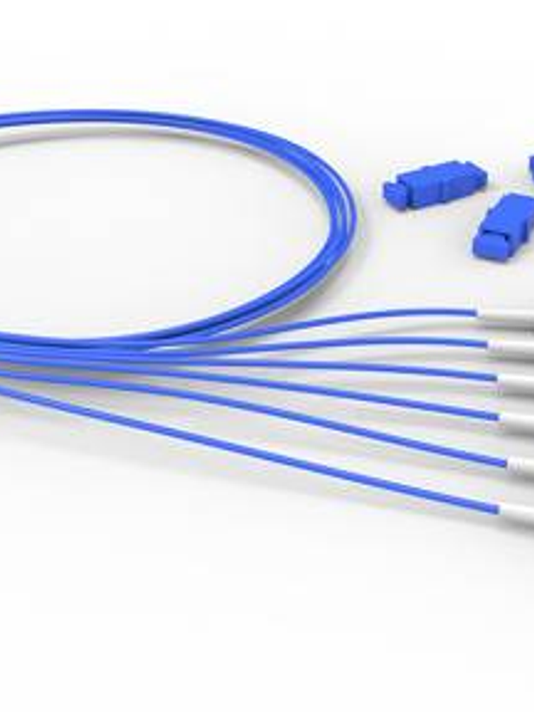 Extensión óptica Furukawa 35260388 OM4 LC-UPC 1.5m COG color acqua 1