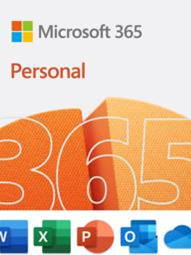 Microsoft 365 Personal - Suscripción 3 Meses, Descarga Digital, Windows, 1TB OneDrive, Multilenguaje 1