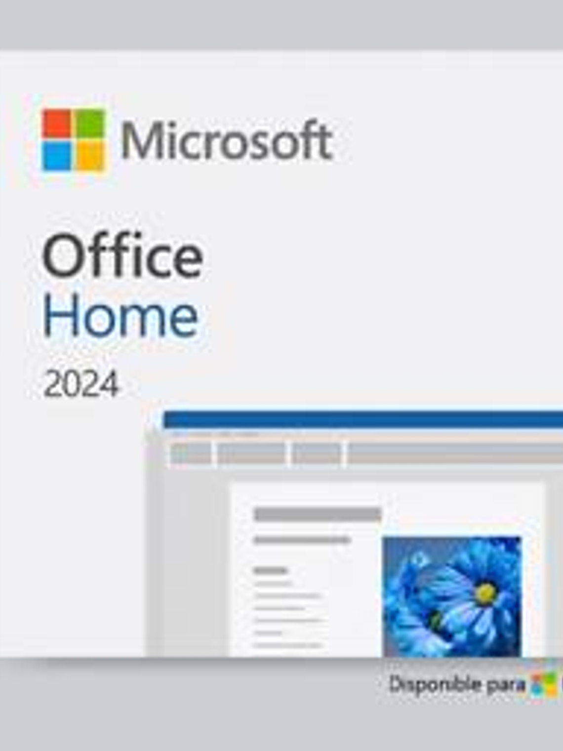 Microsoft Office Home 2024, Licencia 1 PC, Windows, Producto Digital Descargable ESD 2
