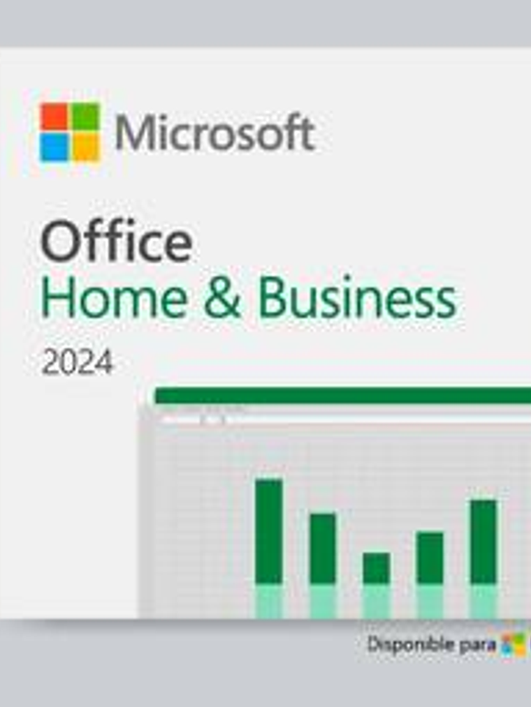 Microsoft Office Home & Business 2024, Licencia 1 PC, Windows/Mac, Producto Digital Descargable ESD 2