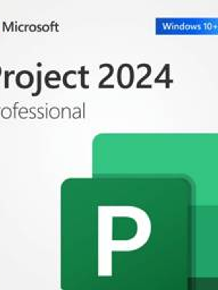 Microsoft Project Standard 2024, 1 PC, Windows/Mac, Producto Digital Descargable ESD 1