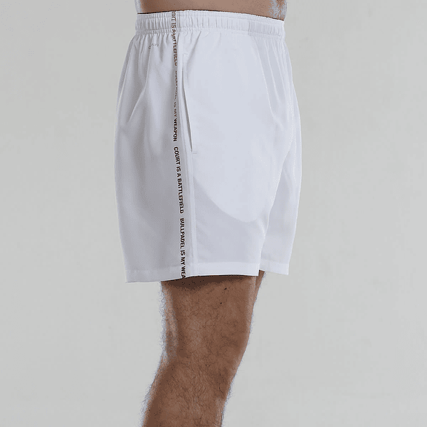 Short Bullpadel Blanco  3