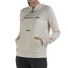 SUDADERA BULLPADEL TONAL MARFIL 1