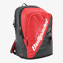 MOCHILA VERTEX ROJO-NEGRO