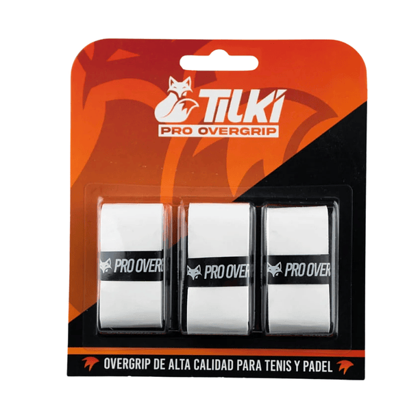OVERGRIP TILKI PRO BLANCO x3 