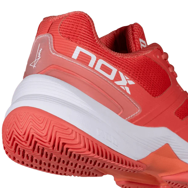 ZAPATILLA NOX AT10 PRO SEA CORAL/WHITE 8
