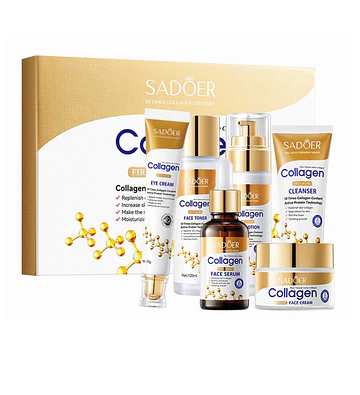 Set de Skincare Reafirmante Kiss Beauty con Colágeno 6PCS - kiss beauty | Chuy's Beautys Store