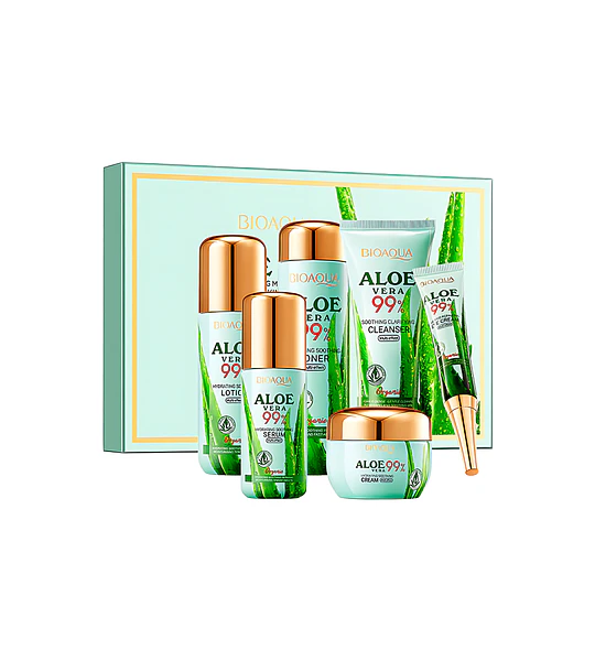 Kit Facial Hidratante Aloe Vera BIOAQUA