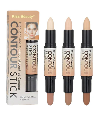 Contorno en Crema Barra Difuminado Preciso KISS BEAUTY - KISS BEAUTY | Chuy's Beautys Store