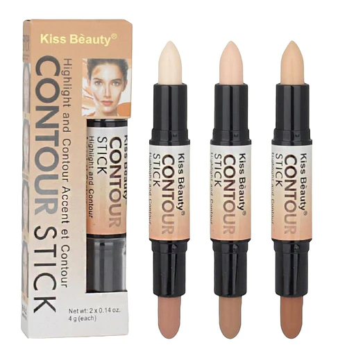 Contorno en Crema Barra Difuminado Preciso KISS BEAUTY - KISS BEAUTY | Chuy's Beautys