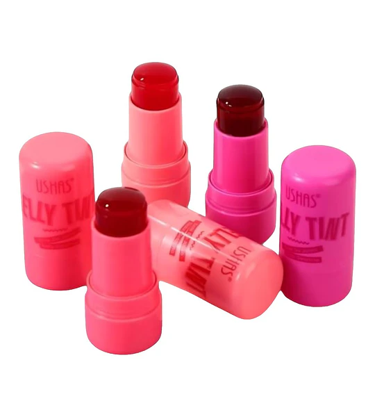 Rubor en Gelatina USHAS Jelly Tints Blush Textura Ligera