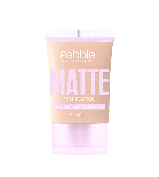 Labial líquido mate FEBBE cobertura perfecta