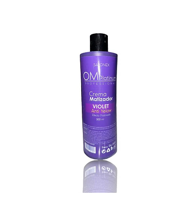 Crema Matizadora Morado OM Professional Salonex Efecto Platinado - OM PROFESSIONAL SALONEX | Chuy's Beautys Store